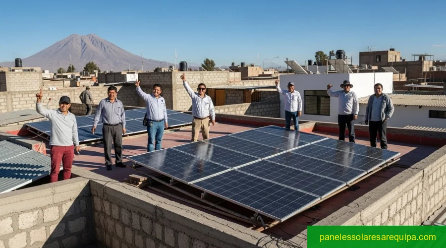 Paneles solares para casas en Arequipa