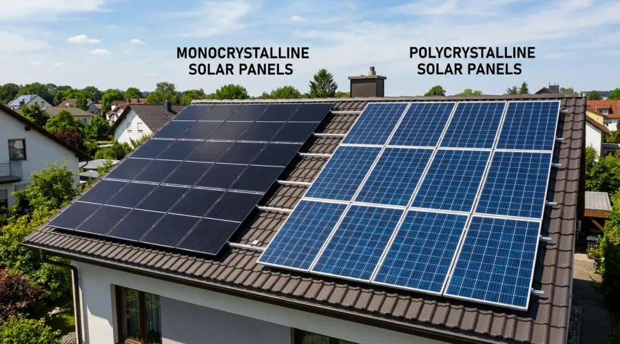 Paneles solares monocristalinos vs policristalinos
