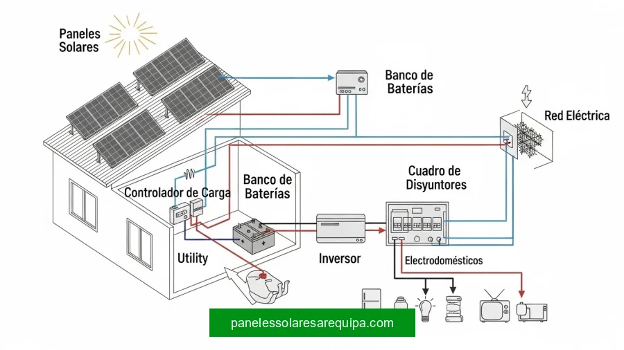 Componentes de un Sistema Fotovoltaico Residencial