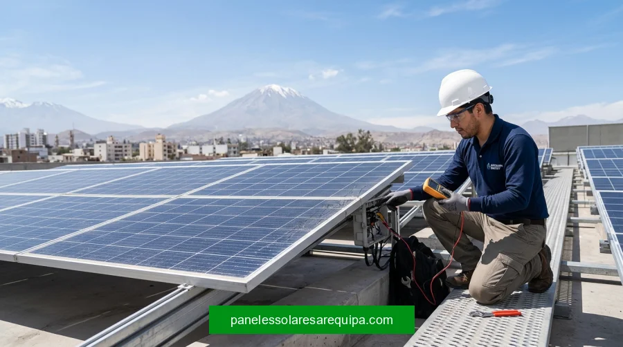 Cómo limpiar paneles solares